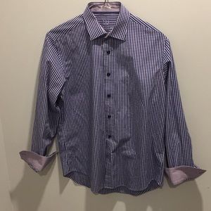 Bugatchi button down dress shirt (shaped fit)